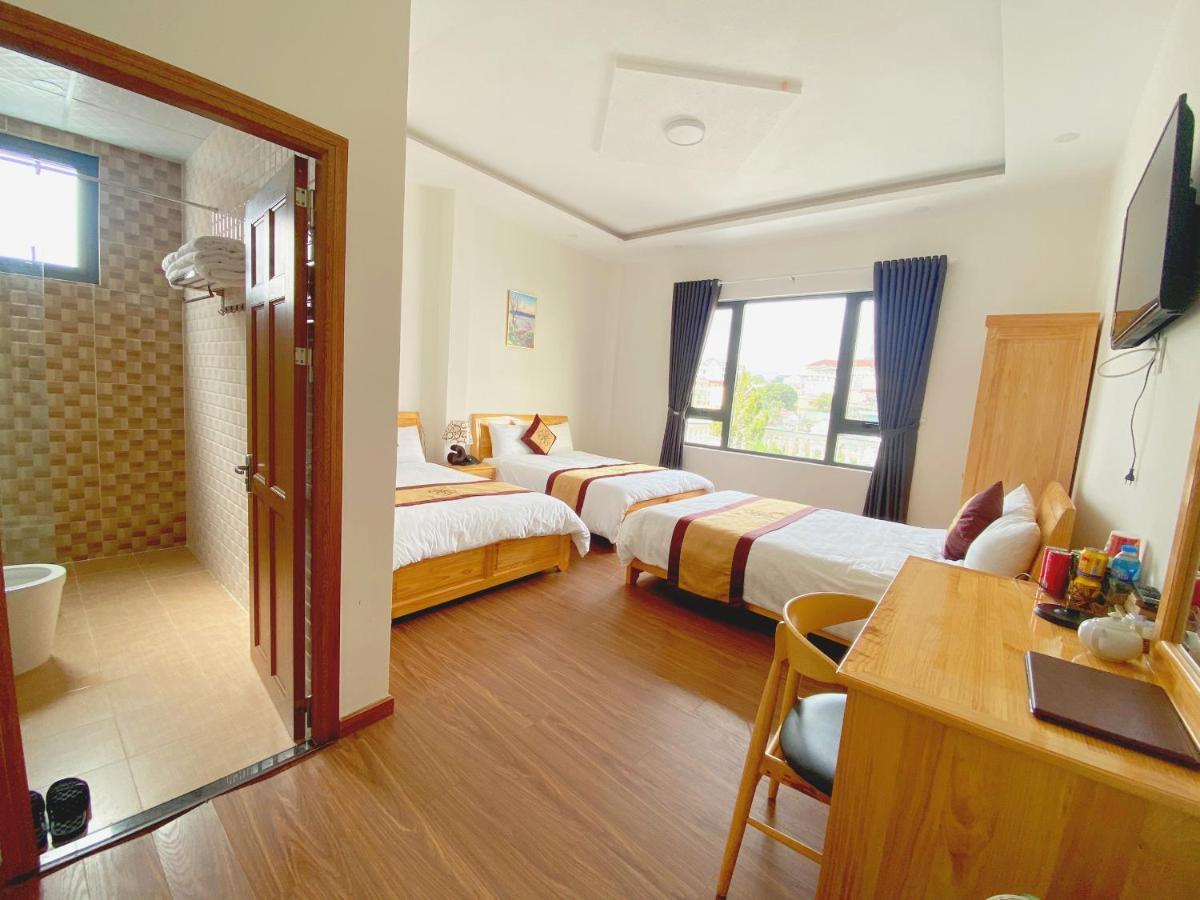 Hanz Bao Hoang Hotel Dalat Bagian luar foto