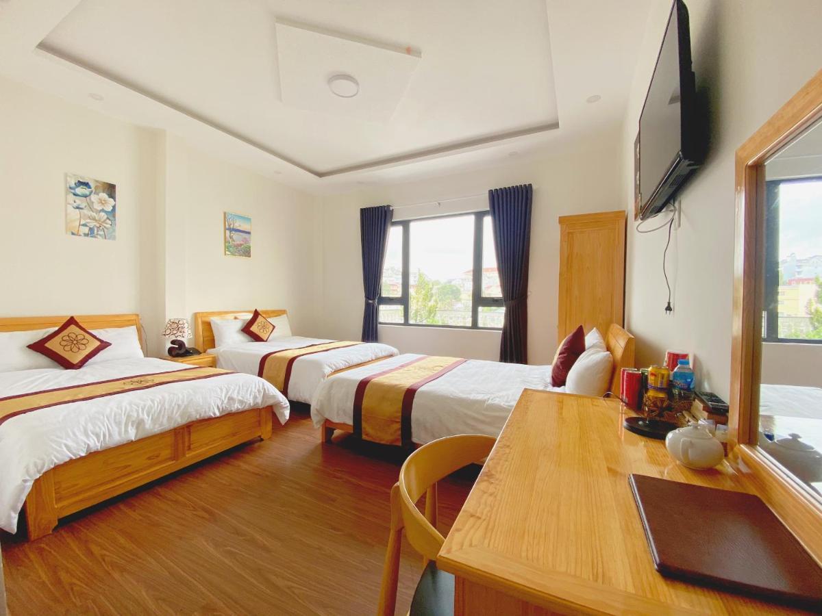 Hanz Bao Hoang Hotel Dalat Bagian luar foto